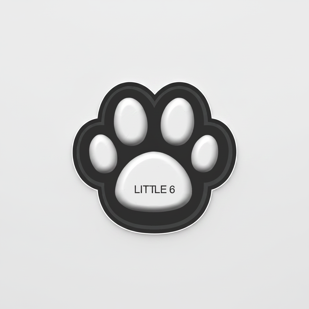 Little 6 Paw Clicker - A Tiny Paw for Restless Hands