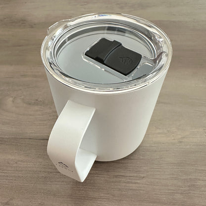 LAMOSE 12oz Ceramic Interior Insulated Coffee Mug