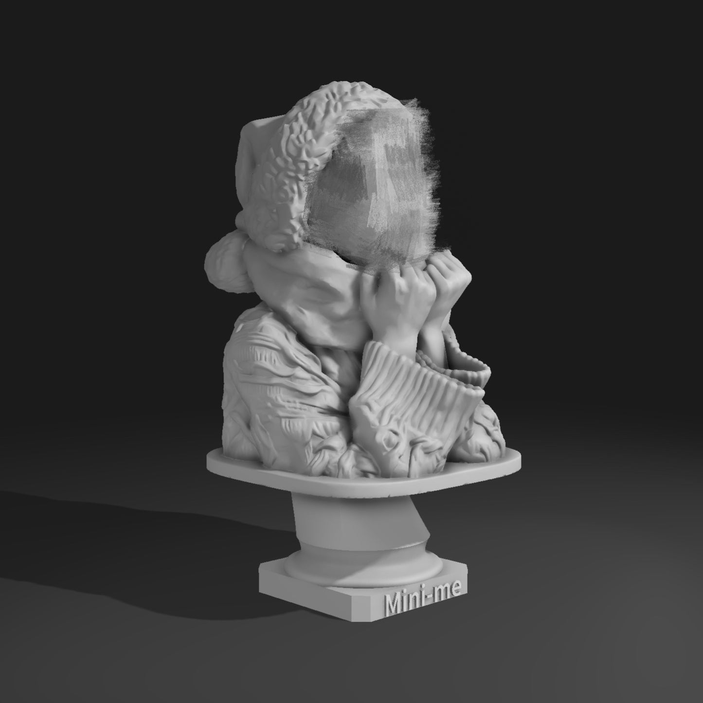 Little 6 Custom Mini Statue - 3D Printed from Your Photo