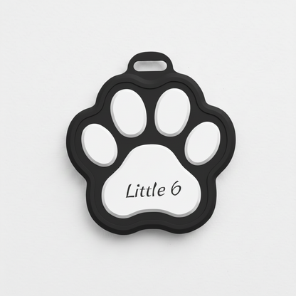 Little 6 NFC Paw Name Tag - The Royal Identification Decree