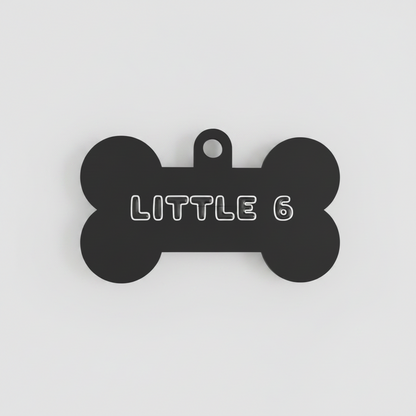 Little 6 Bone Name Tag - A Royal Bone, Bearing a Royal Name