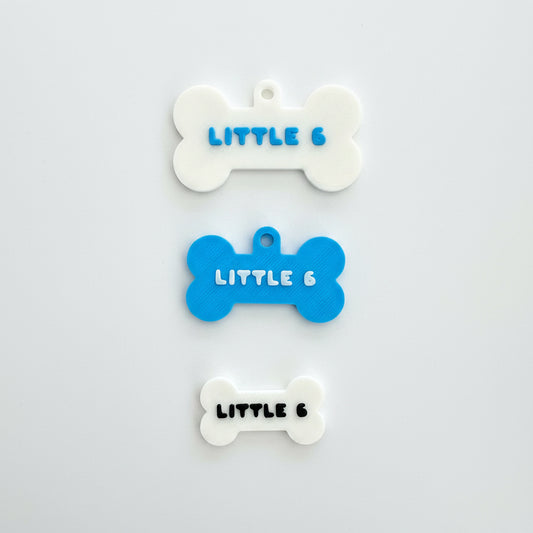 Little 6 Bone Name Tag - A Royal Bone, Bearing a Royal Name