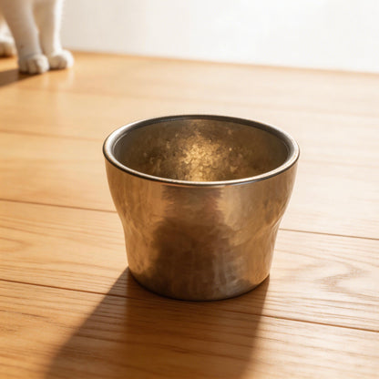 LAMOSE 4oz Titanium Espresso Cup Double Wall Insulated — Grand Edition