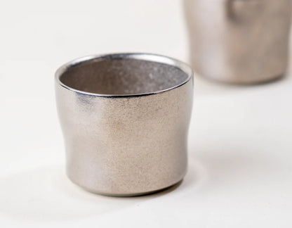 LAMOSE 4oz Titanium Espresso Cup Double Wall Insulated — Petite Edition