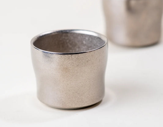 LAMOSE 4oz Titanium Espresso Cup Double Wall Insulated — Petite Edition