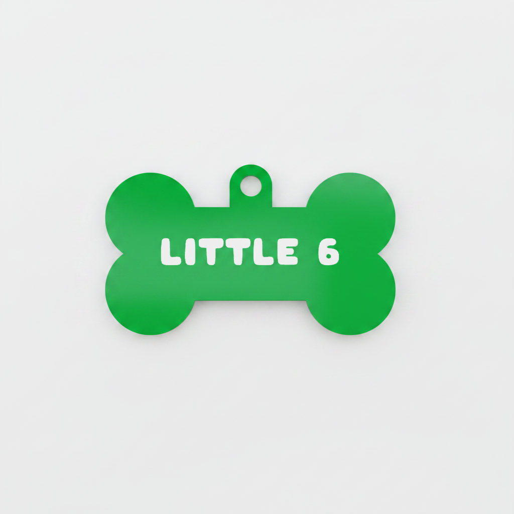 Little 6 Bone Name Tag - A Royal Bone, Bearing a Royal Name