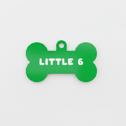 Little 6 Bone Name Tag - A Royal Bone, Bearing a Royal Name