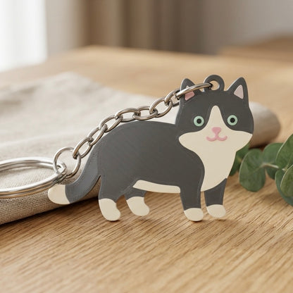 Little 6 Custom Keychain & Bookmark - 3D Printed from Your Photo