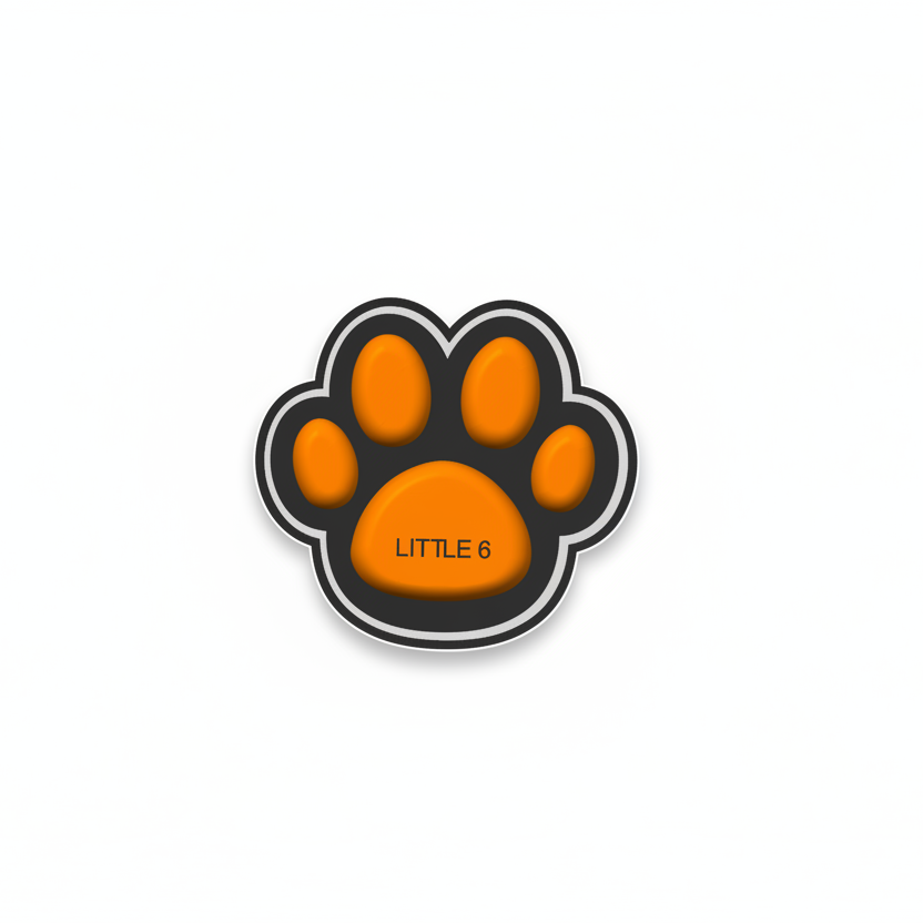 Little 6 Paw Clicker - A Tiny Paw for Restless Hands
