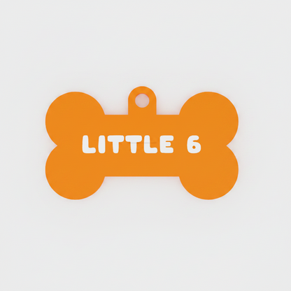 Little 6 Bone Name Tag - A Royal Bone, Bearing a Royal Name