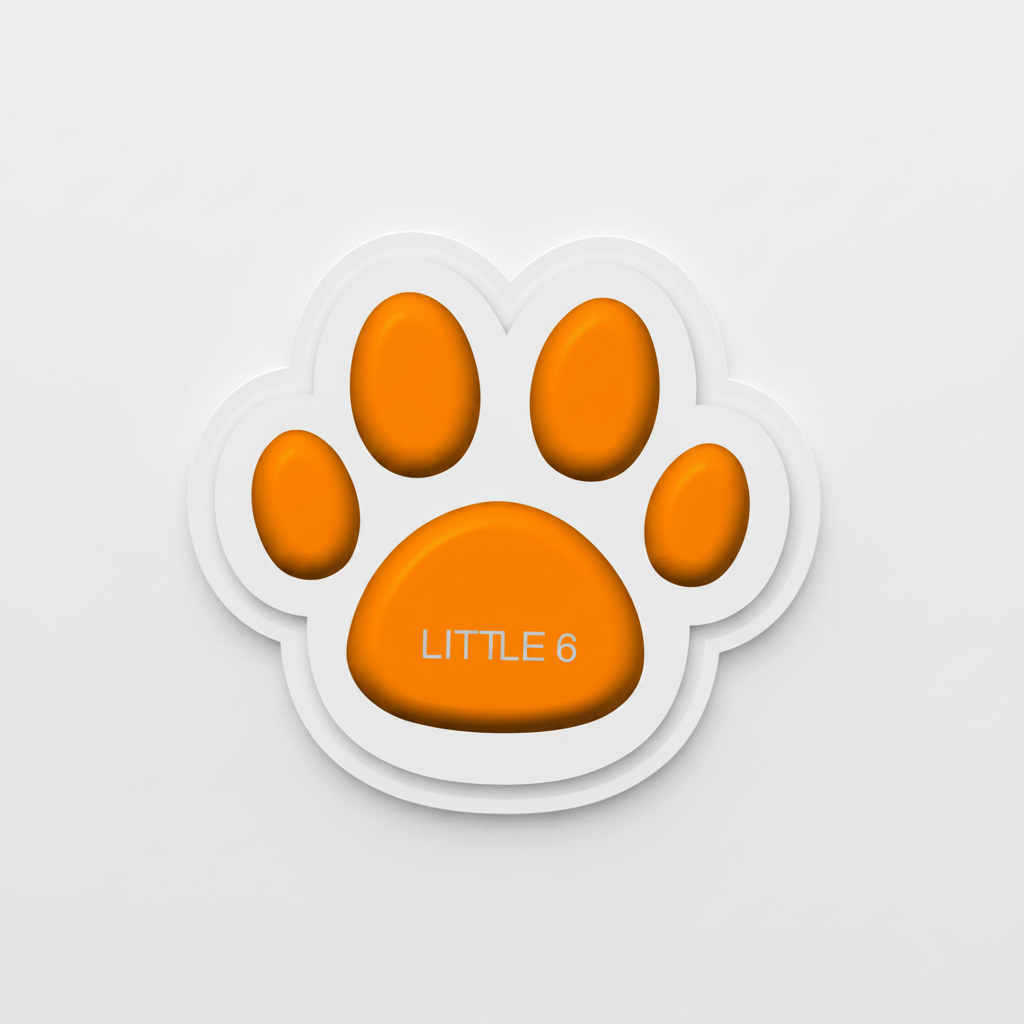 Little 6 Paw Clicker - A Tiny Paw for Restless Hands