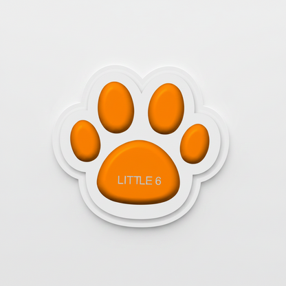 Little 6 Paw Clicker - A Tiny Paw for Restless Hands
