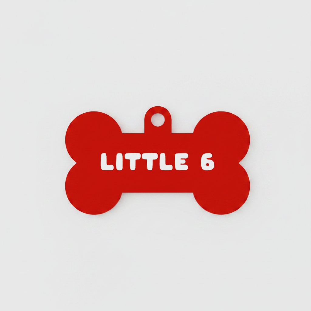 Little 6 Bone Name Tag - A Royal Bone, Bearing a Royal Name