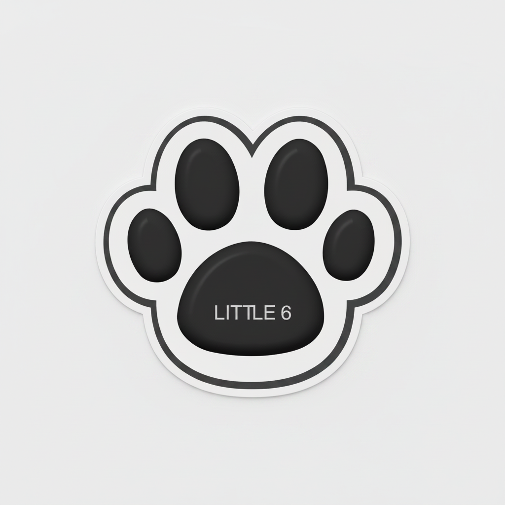 Little 6 Paw Clicker - A Tiny Paw for Restless Hands
