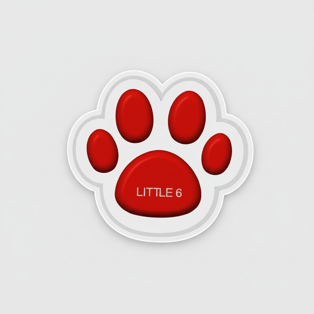 Little 6 Paw Clicker - A Tiny Paw for Restless Hands