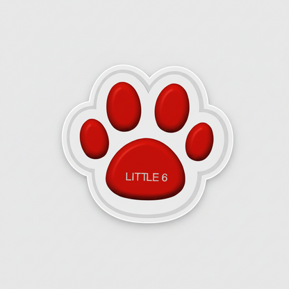 Little 6 Paw Clicker - A Tiny Paw for Restless Hands