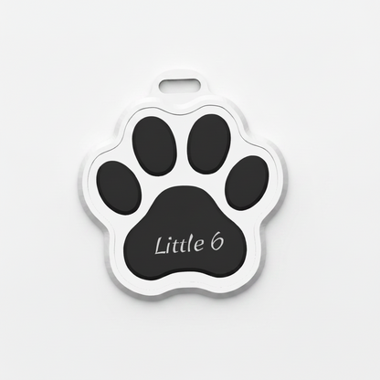 Little 6 NFC Paw Name Tag - The Royal Identification Decree