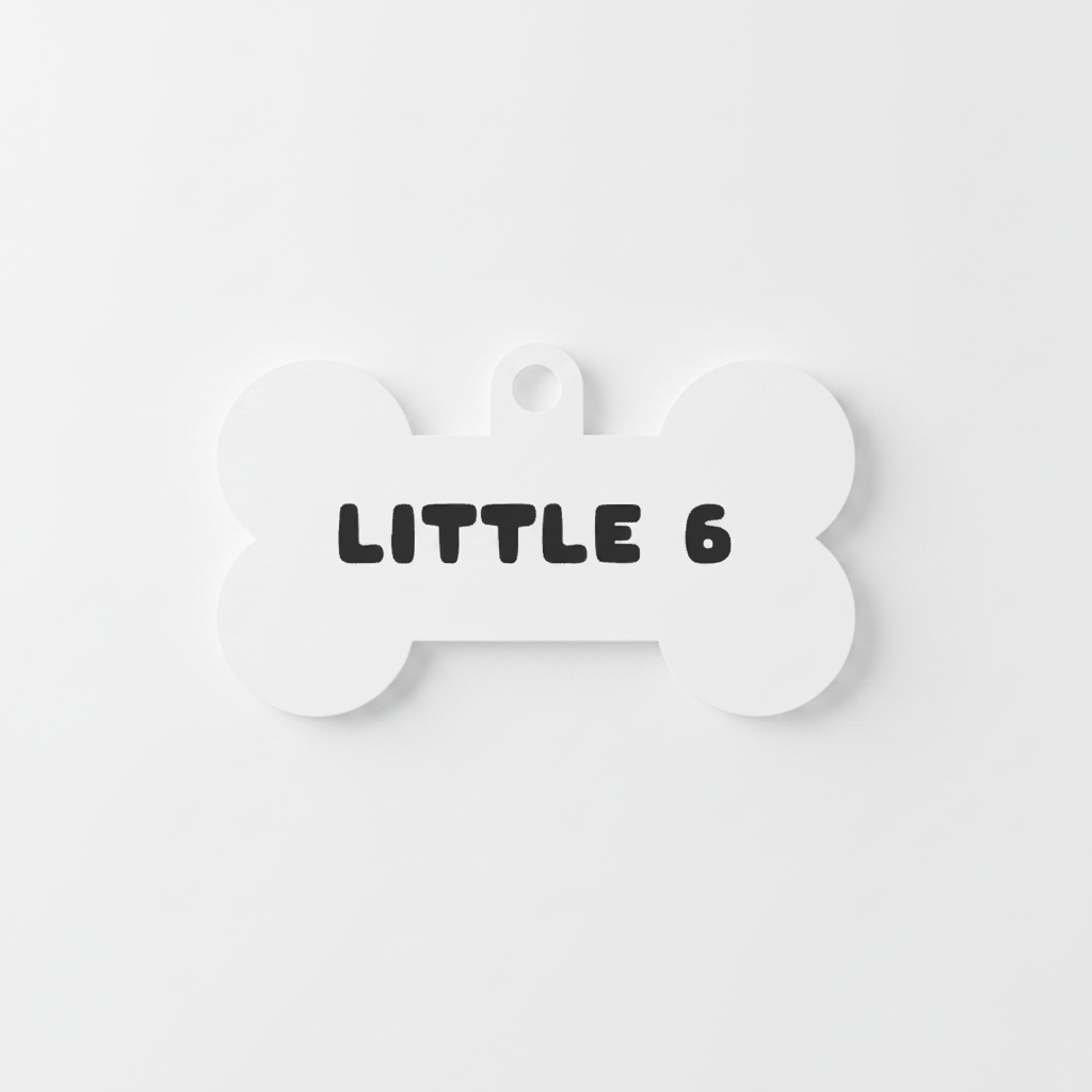 Little 6 Bone Name Tag - A Royal Bone, Bearing a Royal Name