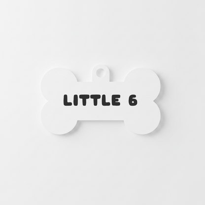 Little 6 Bone Name Tag - A Royal Bone, Bearing a Royal Name